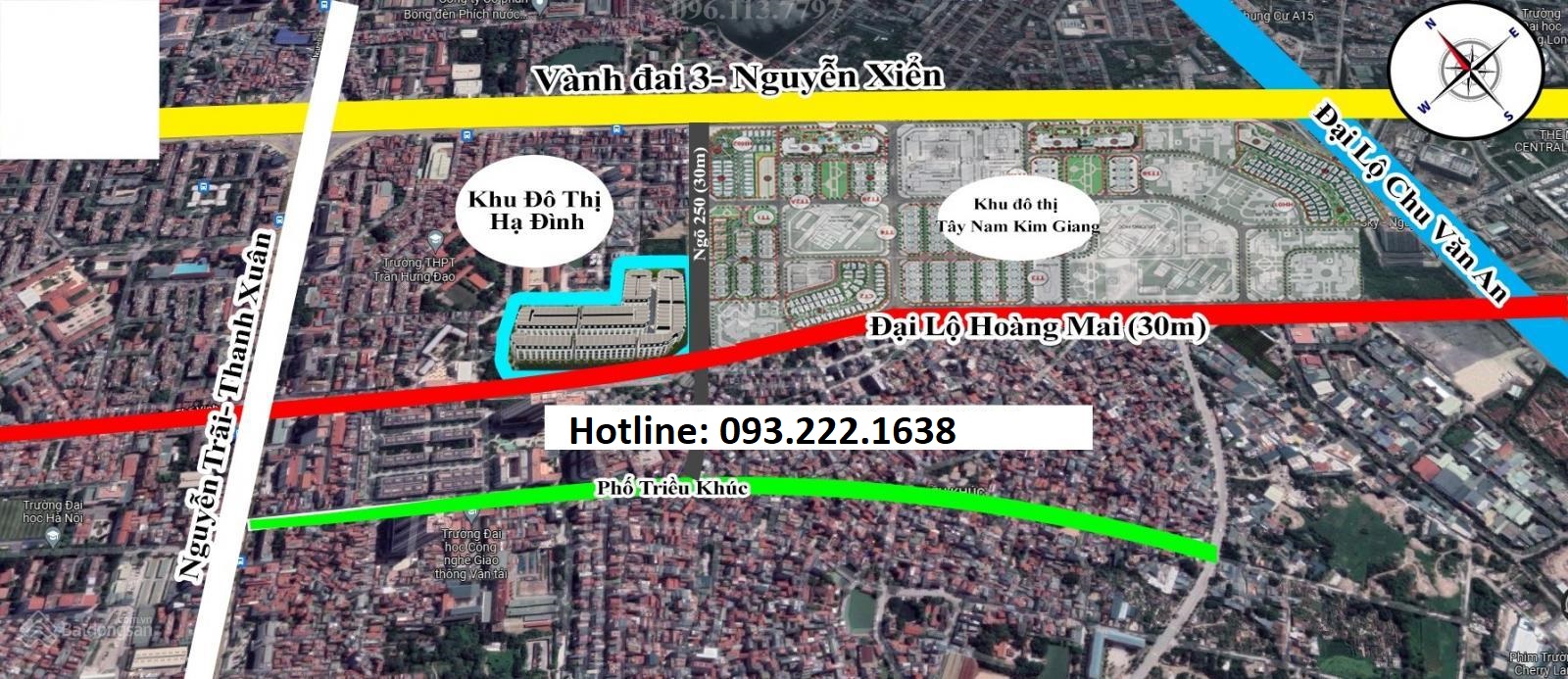 Vị trí Lagecy Garden Nguyễn Xiển