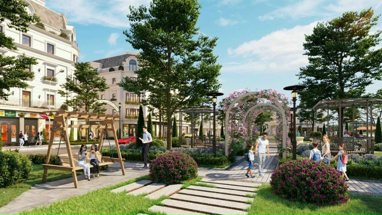 Công viên cảnh quan nội khu Dự án Legacy Garden Nguyễn Xiển