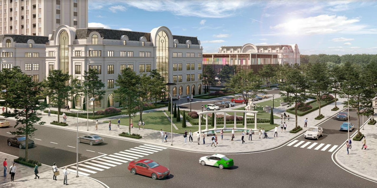 Giao lộ thương mại đắt giá Đại lộ Hoàng Mai - Lương Thế Vinh kéo dài